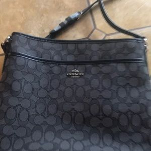 Beautiful black coach crossbody